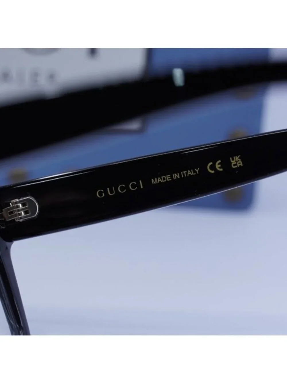 Gucci GG1791O 005 Cat Eye Eyeglasses - Shiny Black 53mm